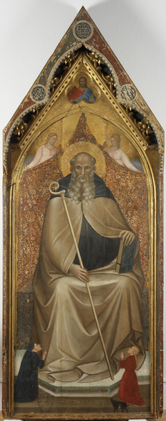 St. Anthony Abbot Enthroned by Spinello Aretino