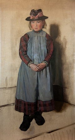 Standing Larens girl by Martinus van Regteren Altena