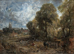 Stoke-by-Nayland by John Constable