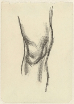 Studie van een knie by Jan Toorop