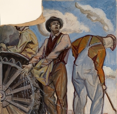 Summer (mural study, Dover, Delaware Post Office) by William B White