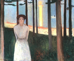 Summer Night's Dream. The Voice by Edvard Munch