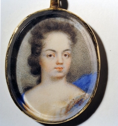 Susanna Elisabeth Brenner (1677-1700), konstnärens dotter, g Gyllenhöök by Elias Brenner