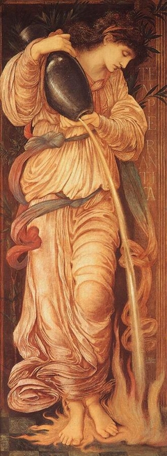 Temperantia by Edward Burne-Jones