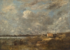 Temps orageux. Pas-de-Calais by Jean-Baptiste-Camille Corot