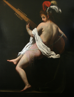 Terpsichore, muse de la Danse by Giovanni Baglione