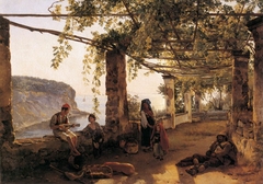 Terrace at Sorrento by Sylvester Shchedrin