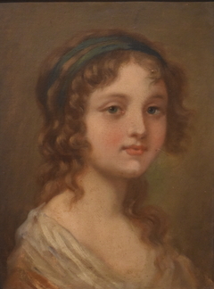 Tête de jeune fille by Jeanne-Philiberte Ledoux