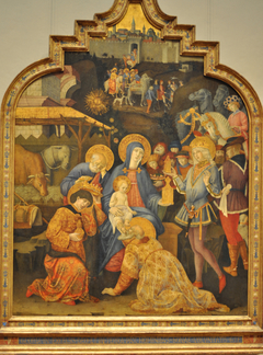 The Adoration of the Magi by Benvenuto di Giovanni