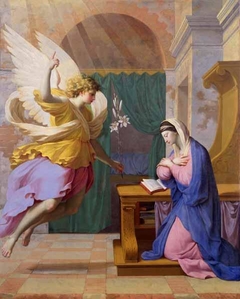 The Annunciation by Eustache Le Sueur