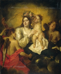 The Apotheosis of the Virgin by Unknown Artist