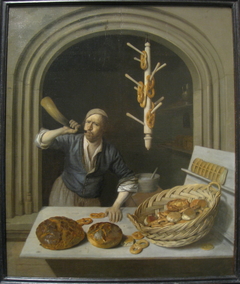 The Baker by Job Adriaenszoon Berckheyde