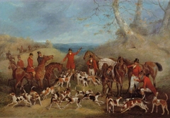 The Belvoir Hunt: The Death by Henry Thomas Alken