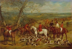 The Belvoir Hunt: The Meet by Henry Thomas Alken