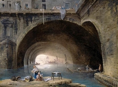 The Bièvre River by Hubert Robert