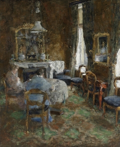 The Bourgeois Salon by James Ensor