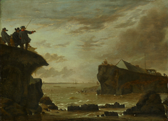 The Breach of the Sint Anthonisdijk in 1651 by Jan Asselijn