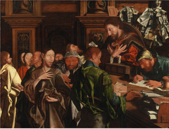 The Calling of Saint Matthew by Marinus van Reymerswaele