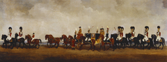 The Coronation Procession of William IV (IV) by Richard Barrett Davis