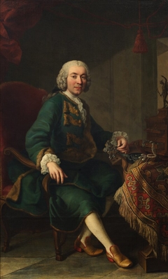 The Court Jeweller Johann Michael von Grosser by Martin van Meytens