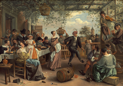 The Dancing Couple by Jan Steen