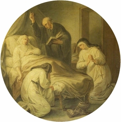 The Death of Héloïse (after Angelica Kauffman) by Samuel Wale