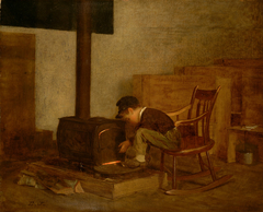 The Early Scholar by Eastman Johnson