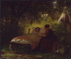 The Field Hospital by Eastman Johnson