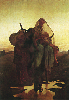 The Flight into Egypt by José Ferraz de Almeida Júnior