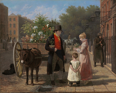 The Flower Seller by Jacques-Laurent Agasse