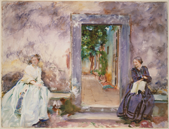 The Garden Wall by John Singer Sargent