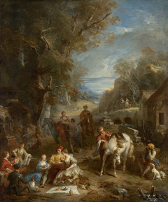 The hunt lunch by François Lemoyne