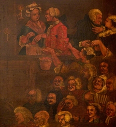 The Laughing Audience by after William Hogarth