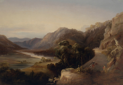 The Macdonald River, Wiseman’s Road, New South Wales by Conrad Martens