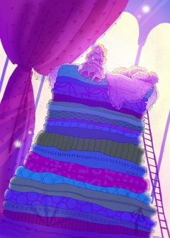 The Princess and the Pea by Eugenia Rusnak