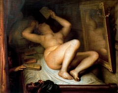 The Reader of Novels by Antoine Wiertz