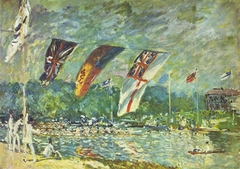 The Regatta at Molesey by Alfred Sisley