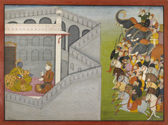 The Siege of Mathura by Jarasandha by Anonymous