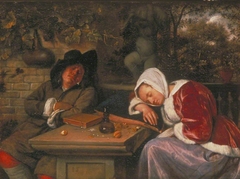 The Sleeping Couple by Jan Steen