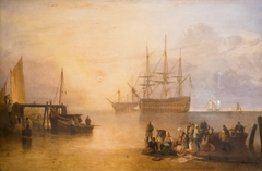 The Sun Rising through Vapour. by J. M. W. Turner