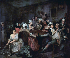 The Tavern Scene by William Hogarth