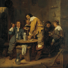 The Tobacco Inn by Adriaen Brouwer