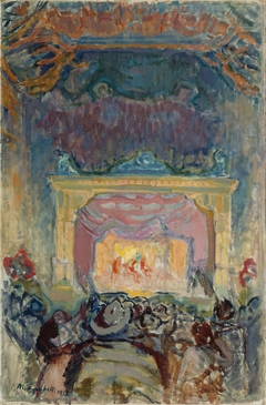 The Variety Theatre in Paris by Magnus Enckell