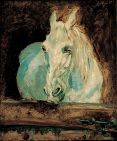 The White Horse "Gazelle" by Henri de Toulouse-Lautrec