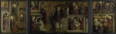 Triptych with Scenes from the Life of the Virgin by Unknown Artist