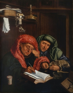 Two Excisemen by Marinus van Reymerswaele