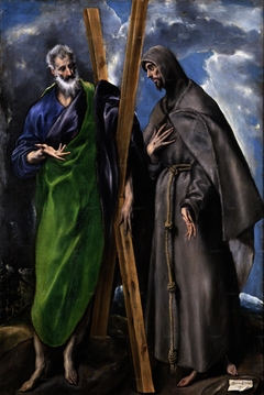 Saint Andrew and Saint Francis by El Greco