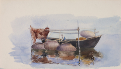 Untitled--Fishing Boat by George Elbert Burr