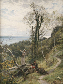 Untitled Landscape by Ernest Waterlow