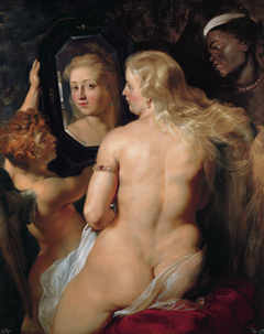 Venus at a Mirror by Peter Paul Rubens